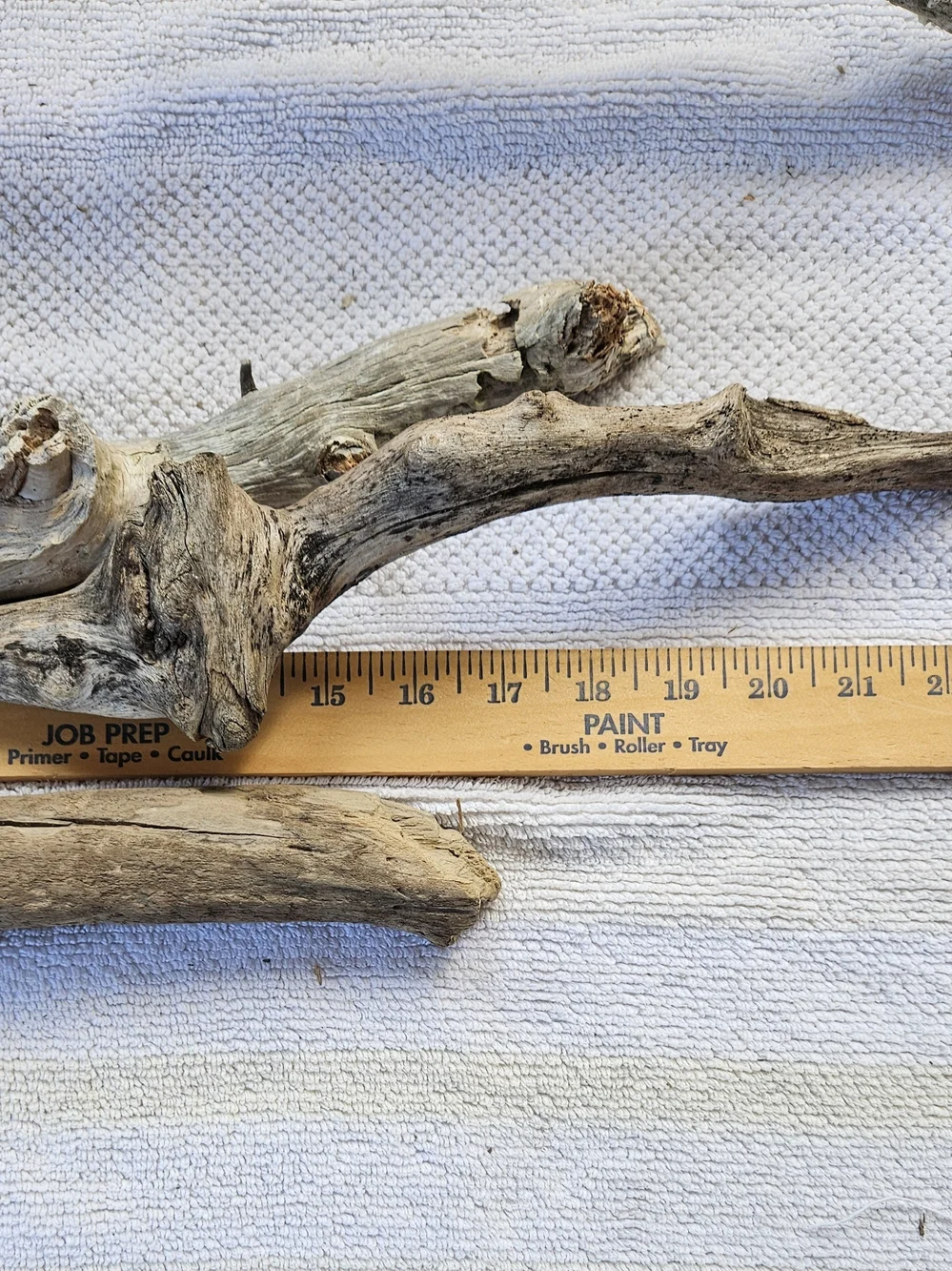 Natural Driftwood Decorative Accent - Neutral Brown #10